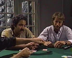damn, legend domonique simone bangs randy west, steve drake, ron jeremy, derek lane at poker table
