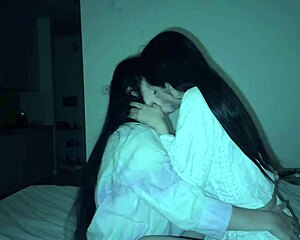 stepsister hits hard orgasm in lesbian compilation