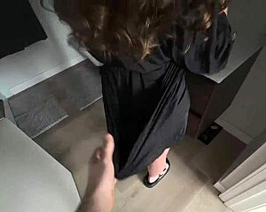 i can't resist my hot stepmom's mouth wrapping around my cock for that intense blowjob relief