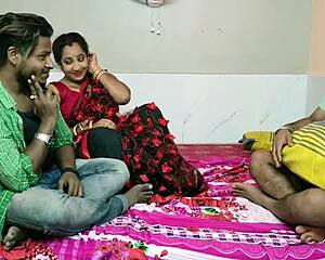 desi wife shares wild threesome sex with ex-husband and friend