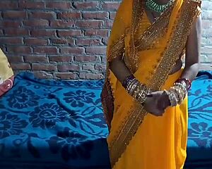 Husband Demands Brutal Pussy Pounding from Wife Before Mike Trip in Clear Hindi