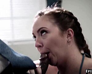 Damn, ebony doctor Tyler Knight fingers and anals teen patient Maddy O'Reilly during taboo exam