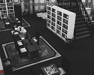 imagine your cheating wife getting fucked hard by a stranger on library security footage