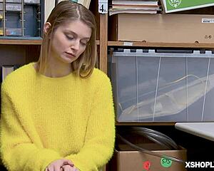 imagine this big tits teen spread on office desk rammed by monster cock cowgirl