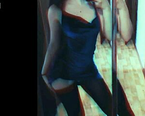 Aesthetic Hot Girls in Clothed Leather Stockings on Webcam