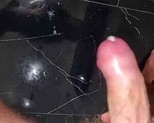 Oh God! Gasping And Moaning On Huge Cock Close-Up Before Intense Cumshot On Towels!