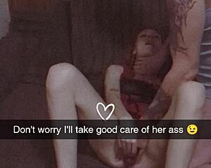 whoa, roommates gf gets rough doggystyle pounded & creampied on snapchat 😈🔥