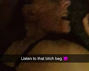 whoa, roommates gf gets rough doggystyle pounded & creampied on snapchat 😈🔥