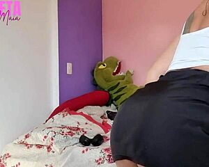 naughty neighbor guides your jerk off handjob