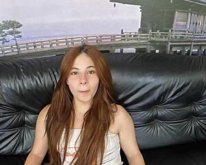 title case provocative: ela begs for two cocks in her debut dp anal creampie with nicole oliveira's juicy latina ass and tight pussy stretched wide
