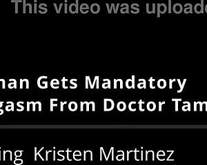 freshman squirms from mandatory hitachi orgasm by doctor kristen martinez 😩🔥