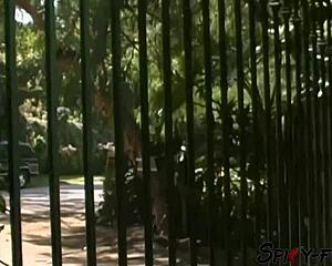 Blonde with Big Natural Tits Enjoys Outdoor Fucking