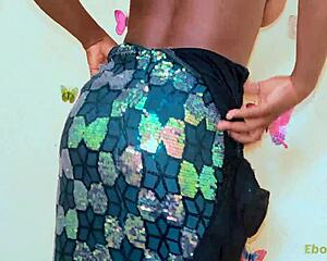New Girlfriend In Pretty Dress Craves First-Date Ecstasy