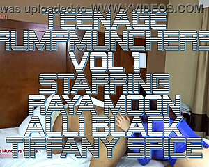 double promo teen rumpmunchers lick asses interracial rimjob vol 1