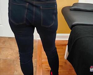 kinky nerdy blonde milf diana pounded deep in shaved pussy from every angle doggy to facial cum