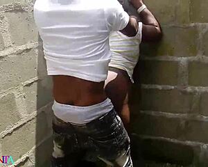 Ever fucked a chubby ebony teen bent over in public outdoors?