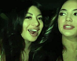big titty latina besties cami strella and nika venom ride uber driver lev lieben hard