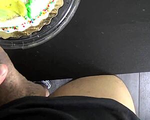 Teddy Tarantino's Birthday Double Blonde Blowjob And Doggystyle Pound