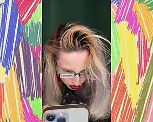 that sissy gets total humiliation in this femdom joi session with glasses