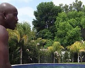 big boobs wife tricks black gardener's monster cock for secret interracial pounding