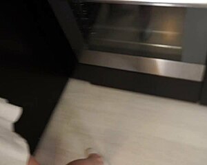 Teen Babysitter Rides Cock for Quickie Raise Cumshot