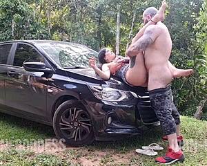 I fuck her after she smokes then she sucks me while pissing