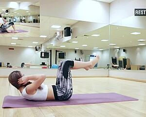 i'm tryin this intense abs workout...10 mins to flat stomach routine