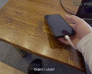Timestop App Freezes Stepmom for All Holes Anal Creampie Face Fuck Deepthroat