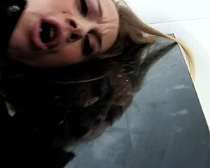 im the blonde latex slut rippin hole in bodysuit for monster cock doggystyle