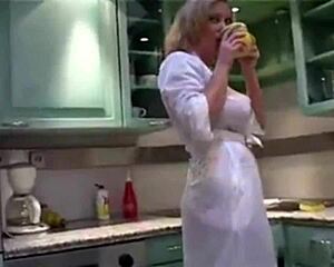 i went on a date with this blonde norsk mature lady