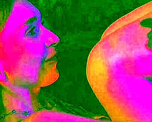 Don't you love how my slave girl gags and swallows my perfect bare feet?