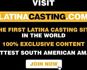 Latina teen rides bwc cowgirl at homemade casting interview