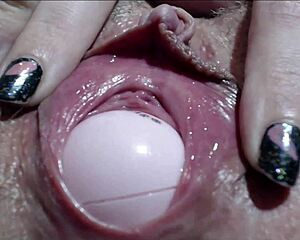 close up big clit pussy insertions fetish compilation with orgasms