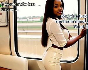 SHE'S GOT A TICKET TO RIDE THAT BIG BLACK COCK IN LEATHER ONSLAUGHT PART 2!