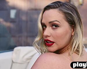 damn this curvy milf strips lingerie to flash big tits and fat ass 🔥🍑