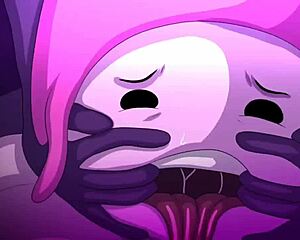 PRINCESS BUBBLEGUM GOBBLES BIG COCK TITTY FUCK