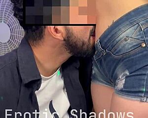 omg i just love fingering this cute latina's sexy belly and watching her orgasm close up!