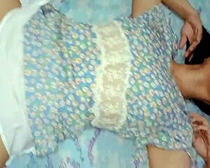 New hired nanny gets first task with cum on her juicy pussy