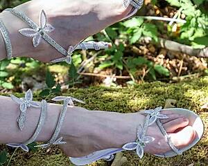 gamergirlroxy rocks fairy dress at wild forest party 🎉🌲