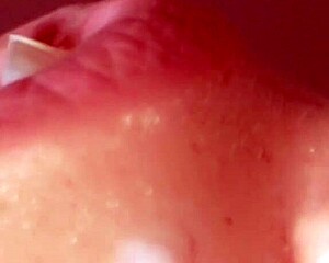 Japanese wife gives sloppy blowjob and facial