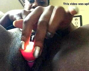 her hungry pussy craves more after the creampie