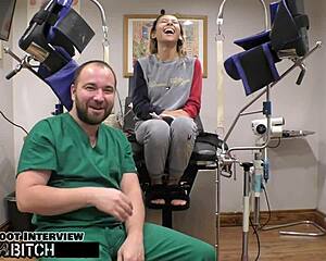 Doctor tampa face fucks kaluana luana's throat then blasts cum deep in her shaved belly hospital pov