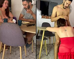 real mature wants young cock on table now