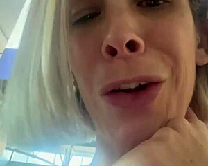 Public teaser scared of plane decides to touch