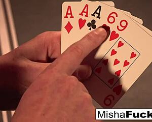 What happens when innocent poker game turns sexy