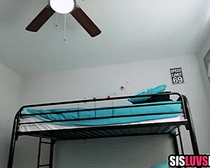 naughty stepsister gives pov blowjob and sucks hard