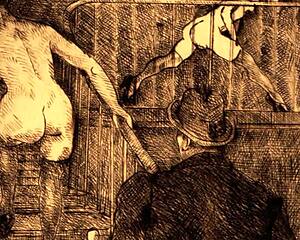 vintage erotic art collection