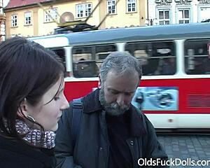 Old man pavel terrier seduces teen ashley