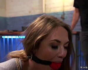 tied up tits trainee gets rough banged hard