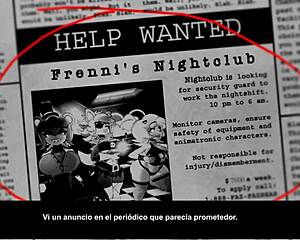 fap nights at frennis modo historia capitulo 1 espa�ol